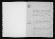 PLESSIS-PATE (LE). Naissances, mariages, décès : registre d'état civil (1883-1896). 