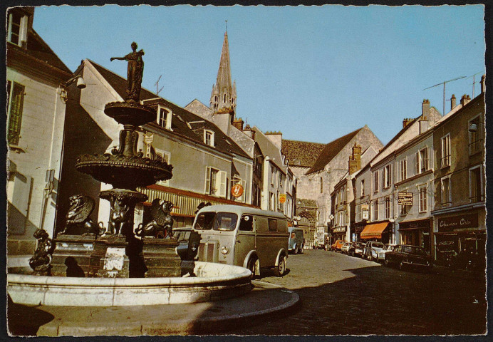 Etampes.- Place de la fontaine [1961-1970. 