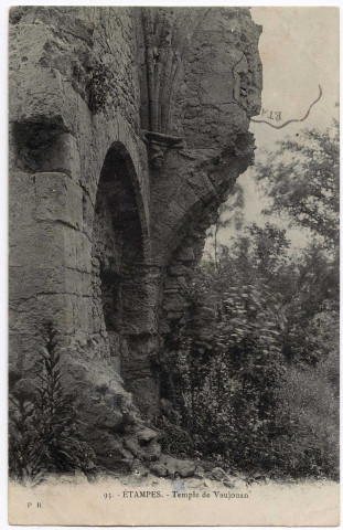 ETAMPES. - Temple de Vaujouan [Editeur Royer]. 