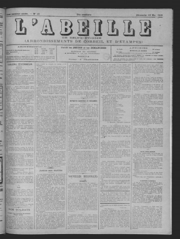n° 19 (12 mai 1918)