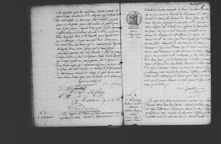 BURES-SUR-YVETTE. Naissances, mariages, décès : registre d'état civil (1846-1872). 