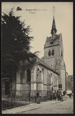 Angerville.- L'église [1904-1920]. 