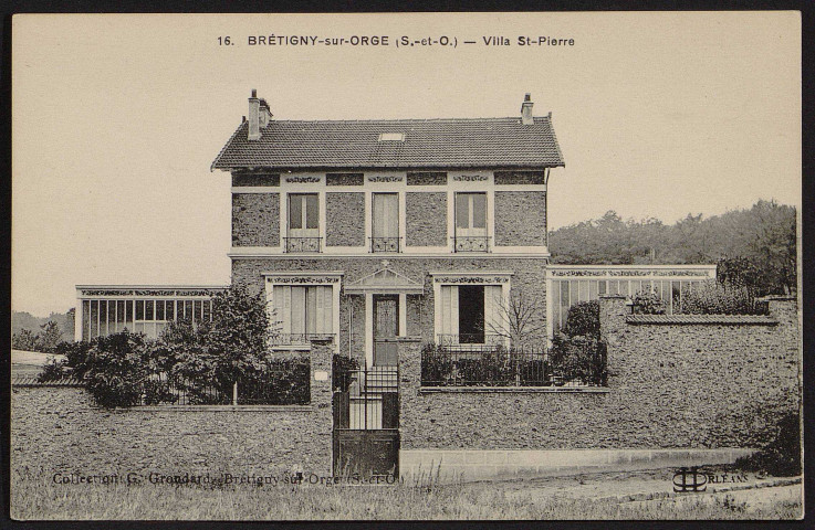 Brétigny-sur-Orge.- Villa Saint-Pierre (13 février 1941). 