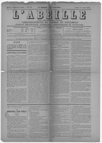 n° 29 (17 avril 1890)