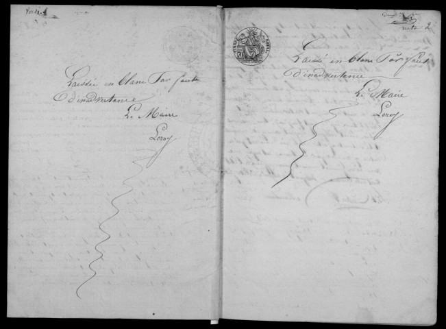 VILLEJUST. Naissances, mariages, décès : registre d'état civil (1848-1872). 