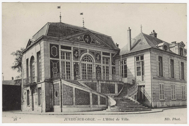 JUVISY-SUR-ORGE. - L'hôtel de ville. ND. 