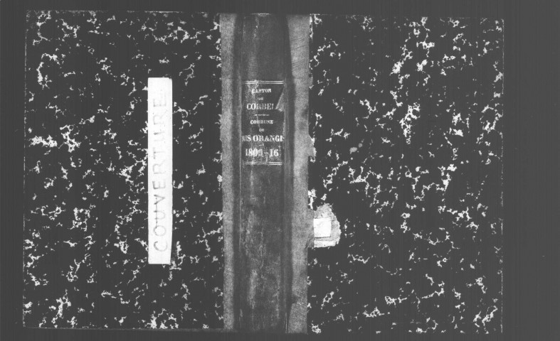 RIS-ORANGIS. Naissances, mariages, décès : registre d'état civil (1809-1816). 