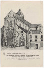 CORBEIL-ESSONNES. - Portail de l'église Notre-Dame, Paul Allorge, (d'après dessin d'Atoche). 
