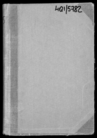 Conservation des hypothèques de CORBEIL. - Répertoire des formalités hypothécaires, volume n° 375 : A-Z (registre ouvert en 1910). 