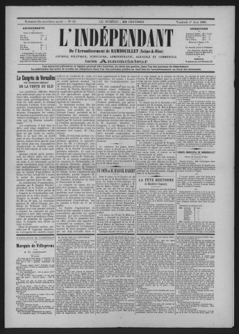 n° 22 (1er juin 1900)