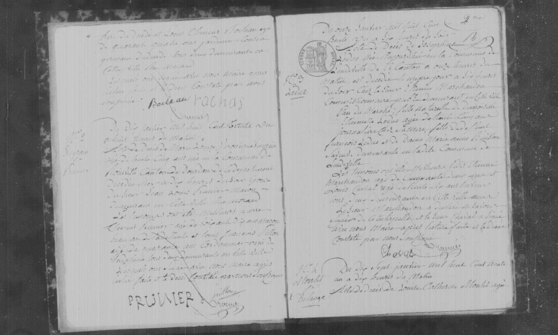 ARPAJON. Décès : registre d'état civil (1831-1840). 
