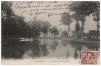 SAINT-HILAIRE. - Château de Champrond [Editeur L des Gachons, 1903, timbre à 10 centimes]. 