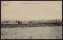 Cheptainville.- Vue générale (1er avril 1909). 