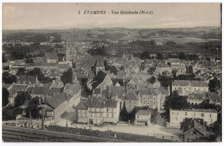 ETAMPES. - Vue générale (Nord) [Editeur Rameau]. 