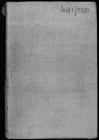 Conservation des hypothèques de CORBEIL. - Répertoire des formalités hypothécaires, volume n° 174 : P (registre ouvert en 1809).