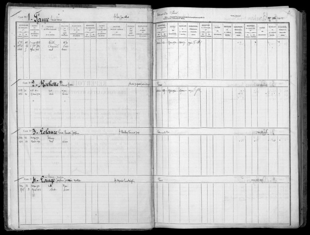 Conservation des hypothèques de CORBEIL. - Répertoire des formalités hypothécaires, volume n° 393 : A-Z (registre ouvert en 1916). 