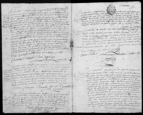 BROUY. - Registre des baptêmes, mariages et sépultures (1789-1791). 