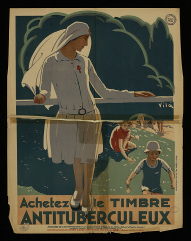 FRANCE (Pays).- Achetez le timbre antituberculeux, [1932]. 