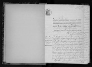 MONTGERON. Naissances, mariages, décès : registre d'état civil (1873-1877). 