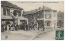 VILLEJUST. - Fretay. Restaurant Dutartre. 1911, timbre à 5 centimes. 