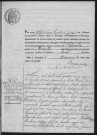 ESTOUCHES.- Naissances, mariages, décès : registre d'état civil (1891-1905). 