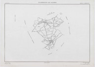 VILLENEUVE-SUR-AUVERS, plans minutes de conservation : tableau d'assemblage, 1953, Ech. 1/10000 ; plans des sections A, B, C, D, E, G, H, 1953, Ech. 1/2000, section F, 1953, Ech. 1/1000, section ZA, 1986, Ech. 1/2000. Polyester. N et B. Dim. 105 x 80 cm [10 plans]. 