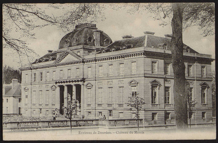 VAL-SAINT-GERMAIN (LE).- Château du Marais, 1905.