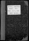 ONCY-SUR-ECOLE. - Matrice des propriétés bâties et non bâties : folios 1 à 648 [cadastre rénové en 1934]. 