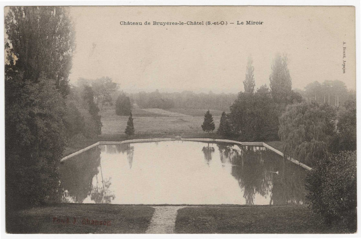 BRUYERES-LE-CHATEL. - Le château. Le Miroir, Borné. 