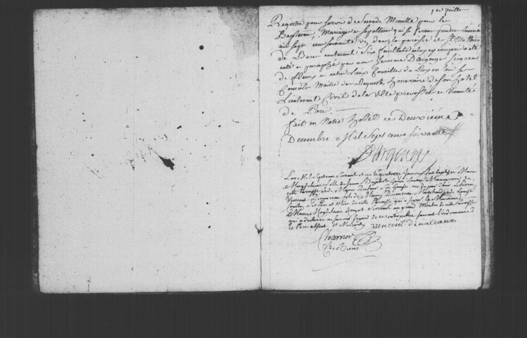 BURES-SUR-YVETTE. Paroisse Saint-Mathieu : Baptêmes, mariages, sépultures : registre paroissial (1761-1780). 