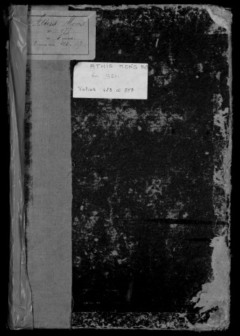 ATHIS-MONS. - Matrice des propriétés bâties et non bâties : folios 423 à 817 [cadastre rénové en 1933]. 