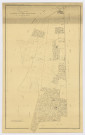 Plan topographique régulier de PARAY-VIEILLE-POSTE dressé et dessiné par M. POUSSIN, géomètre, vérifié par M. GRANIER, ingénieur-géomètre, 1948. Ech. 1/5 000. N et B. Dim. 1,03 x 0,64. 