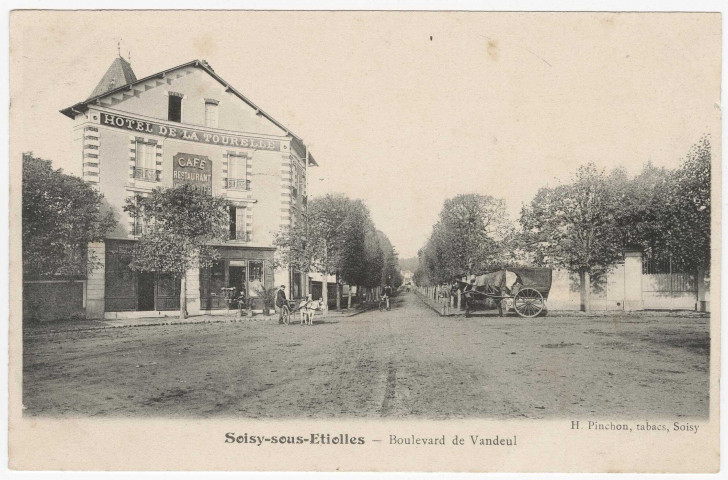SOISY-SUR-SEINE. - Boulevard de Vandeuil [Editeur Pinchon]. 