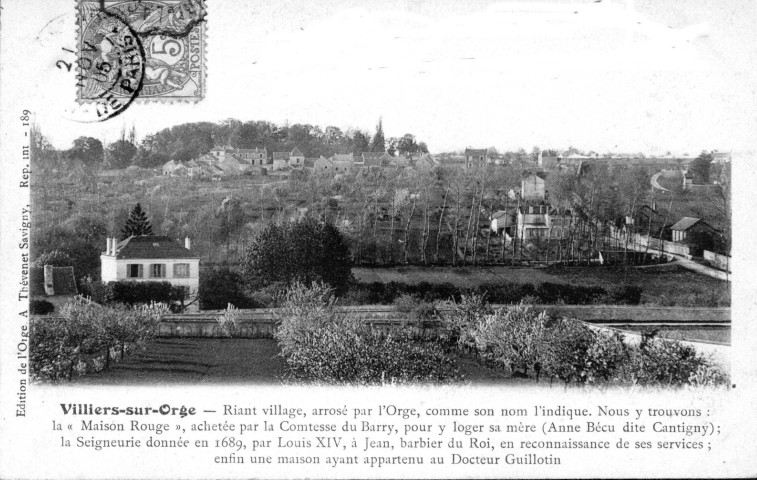 Villiers-sur-Orge : cartes postales (1904-1964).