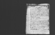 CHEVANNES. Paroisse Saint-Symphorien : Baptêmes, mariages, sépultures : registre paroissial (1778-1791). 