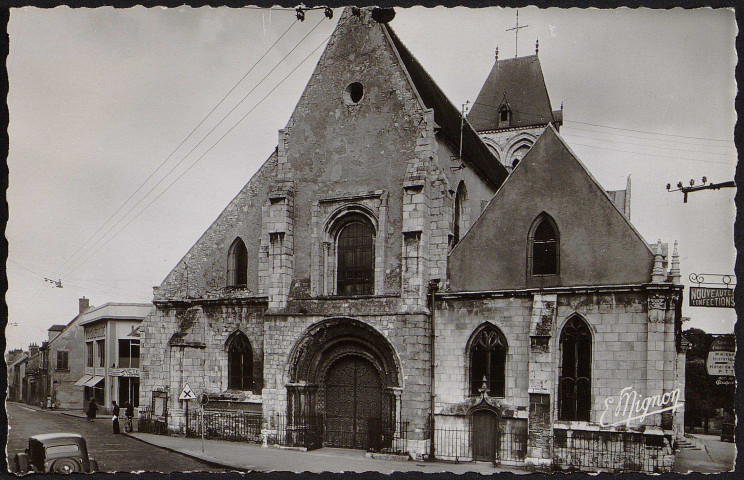 Etampes.- Eglise Saint-Basile. 