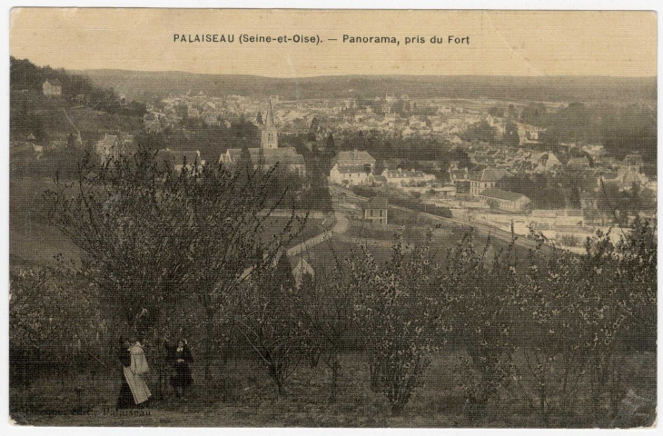 PALAISEAU. - Panorama pris du fort [1909]. 