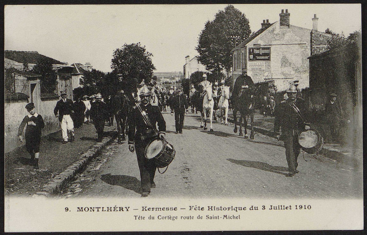 Montlhéry.- Kermesse Fête historique du 3 juillet 1910 (n° 9). 