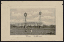 LIMOURS.- Les éoliennes (28 mars 1910). 