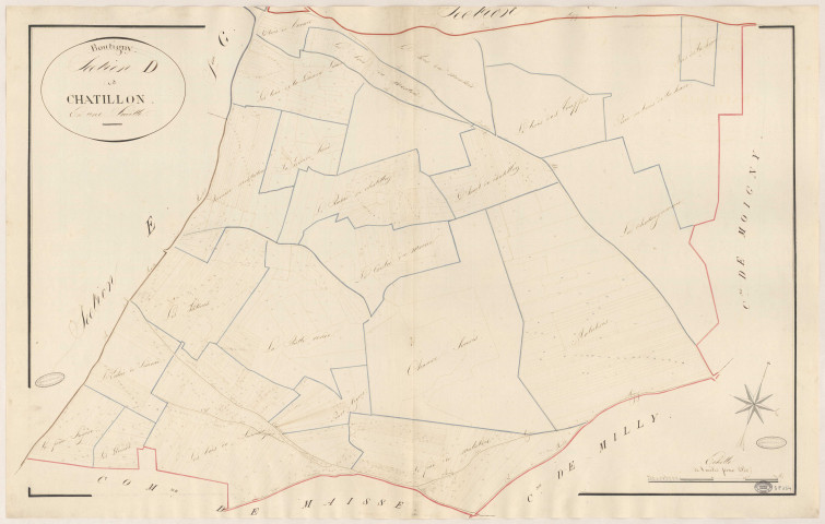 BOUTIGNY-SUR-ESSONNE. - Section D : Châtillon. 