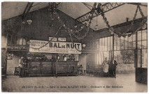 BRUNOY. - Salle de danse du ""Chat noir"" - Orchestre et bar américain. (Editeur E. Venant, 1926, 1 timbre à 40 centimes). 