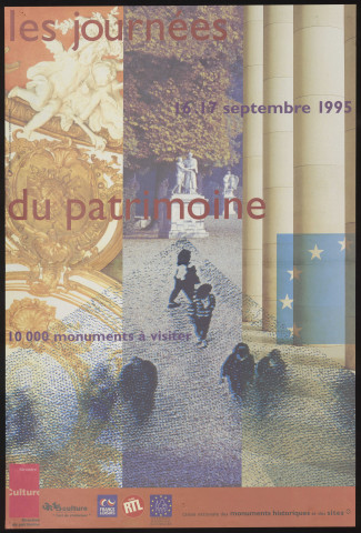 PARIS [Ville de]. - Les journées du patrimoine, 16 septembre-17 septembre 1995. 