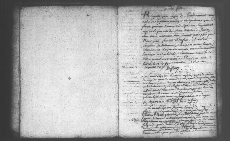 JUVISY-SUR-ORGE. Paroisse Saint-Nicolas : Baptêmes, mariages, sépultures : registre paroissial (1771-1785). 