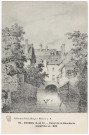 CORBEIL-ESSONNES. - Corbeil - Canal de la boucherie, supprimé en 1905. Edition Seine-et-Oise artistique et pittoresque, collection Paul Allorge, (d'après dessin). 
