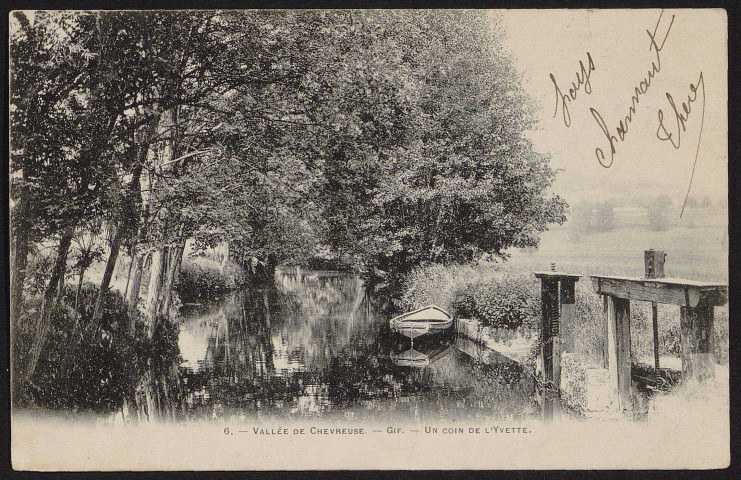 GIF-SUR-YVETTE.- Un coin de l'Yvette, 1903. 