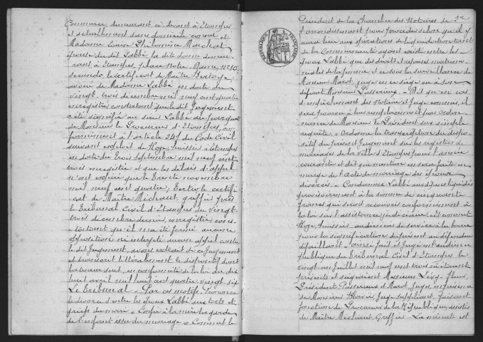 ETAMPES.- Mariages : registre d'état civil (1905). 