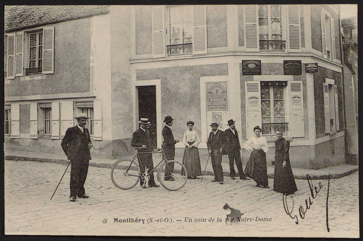Montlhéry.- Un coin de la rue Notre-Dame [1904-1910]. 