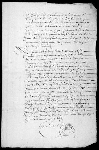 VIIIC - Titres de l'église : inventaire.