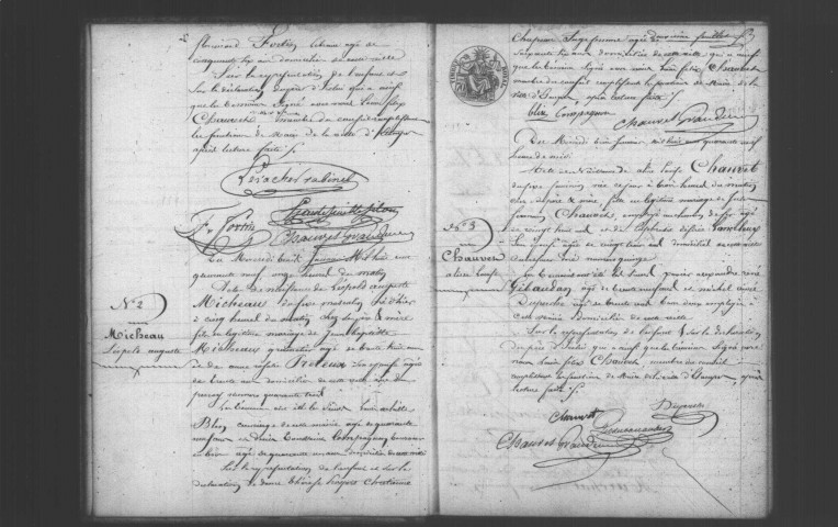 ETAMPES. Naissances : registre d'état civil (1849). 