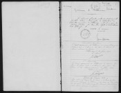 VILLECONIN. - Administration générale de la commune : registre des délibérations du conseil municipal. 